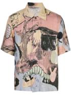 Our Legacy Acid Landscape Print Shirt - Brown