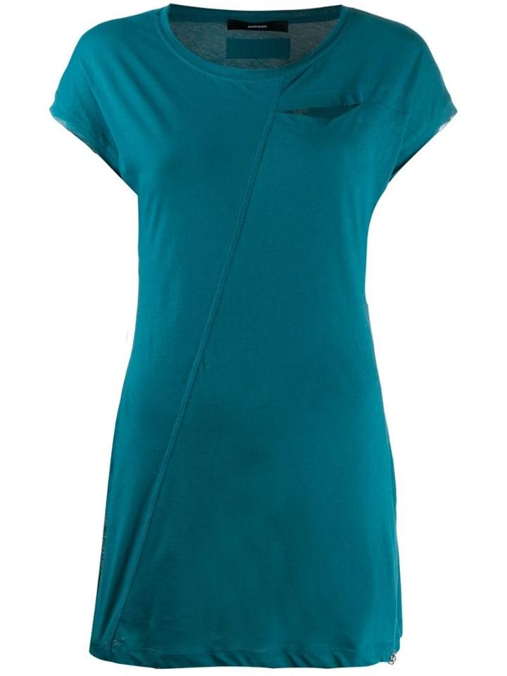 Diesel Cut-out Detail T-shirt - Blue