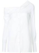 Victoria Victoria Beckham Off-the-shoulder Shirt - White