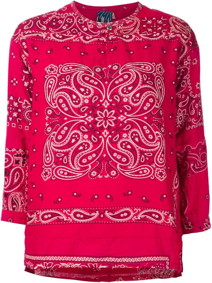 Visvim 'kerchief' Tunic