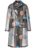 Undercover Sheer Planets Coat - Grey