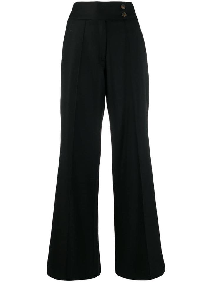 Société Anonyme Pauline Wide-leg Trousers - Black