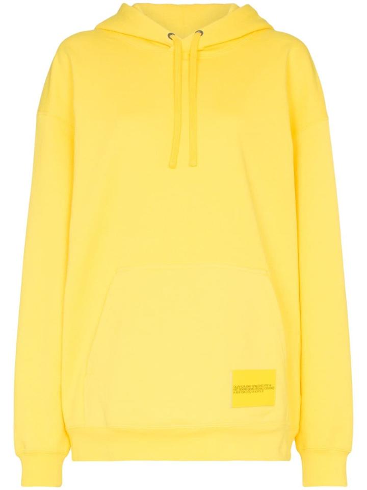 Calvin Klein Jeans Est. 1978 Super Size Graphic Hoodie - Yellow
