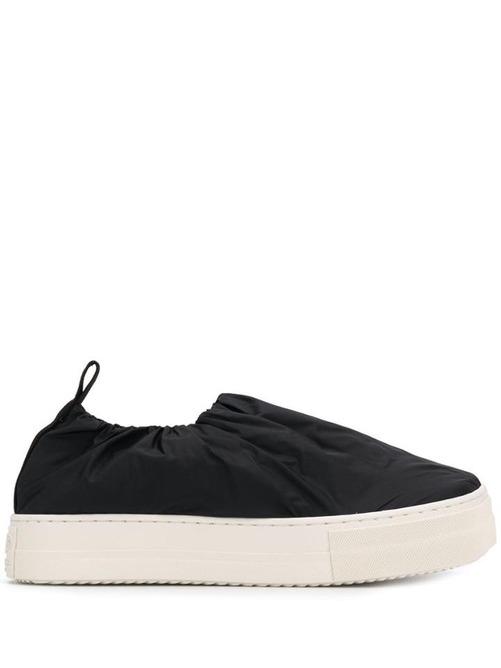 Mm6 Maison Margiela Covered Slip-on Sneakers - Black