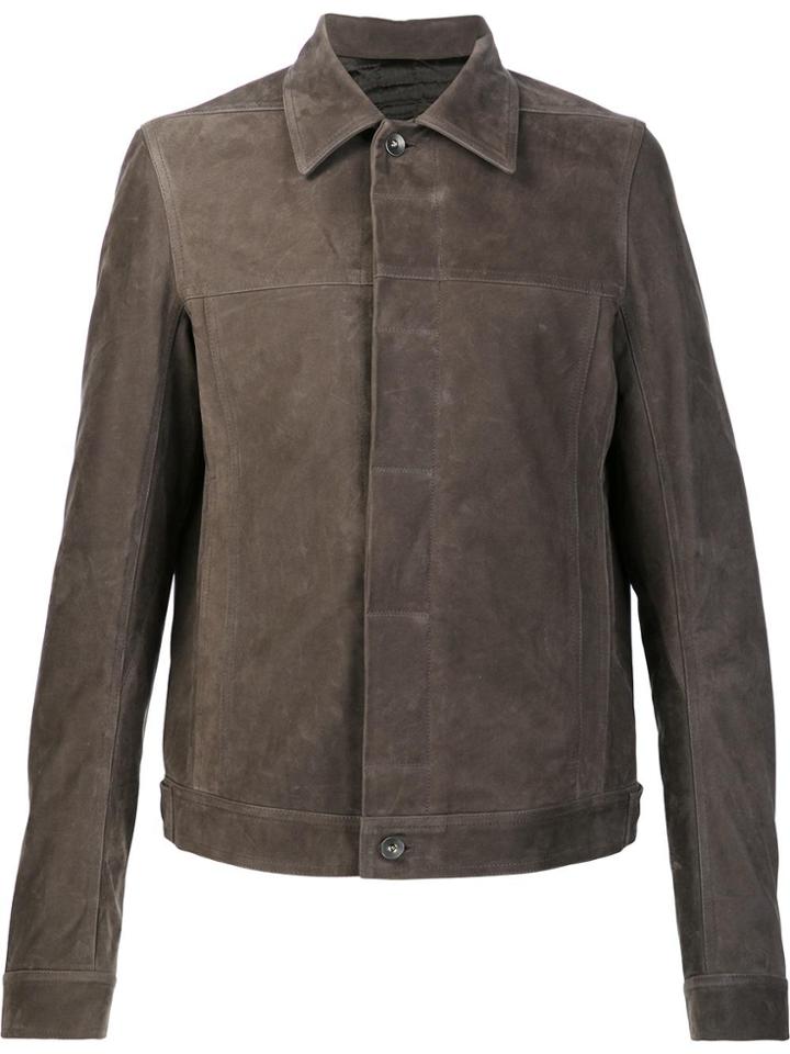 Rick Owens Worker Jacket - Brown