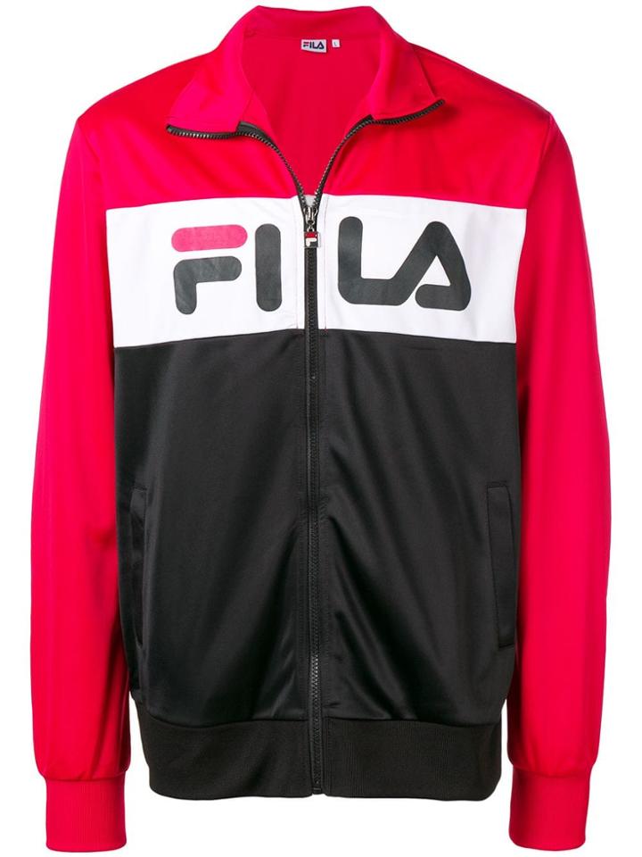 Fila Logo Zip Jacket - White