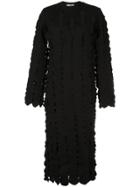 Materiel Scalloped Dress - Black