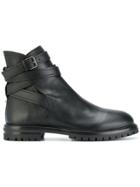 Valentino Valentino Garavani Buckle Strap Boots - Black