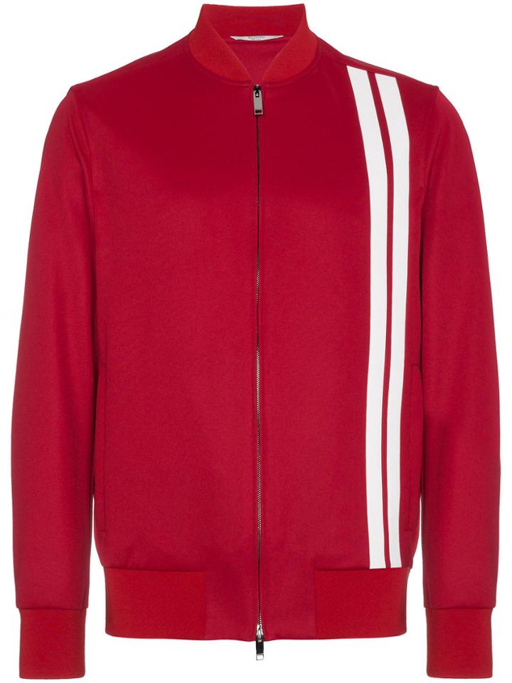 Valentino Archive Stripe Track Jacket - Red