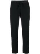 P.a.r.o.s.h. Elasticated Waistband Trousers - Black