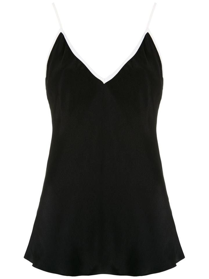 Tufi Duek Spaghetti Strap Top - Black