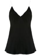 Tufi Duek Spaghetti Strap Top - Black