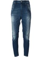 Diesel Boyfriend Jeans, Women's, Size: 27, Blue, Cotton/polyester/spandex/elastane