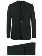 Tonello Two-piece Suit, Men's, Size: 48, Black, Spandex/elastane/cupro/virgin Wool
