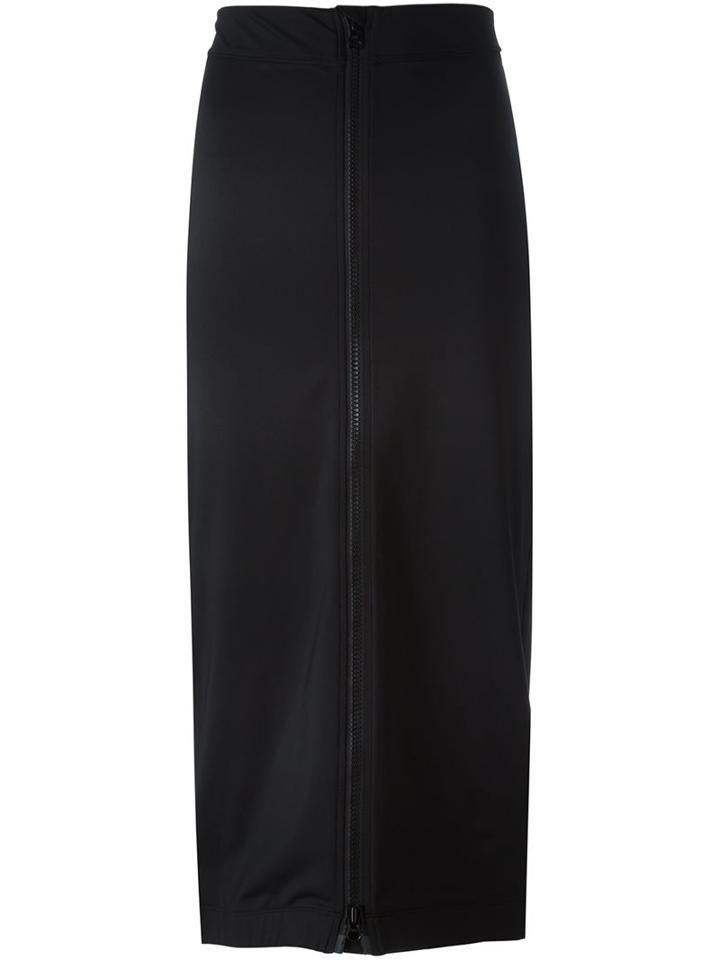 Nike Nikelab X Rt Zip Through Skirt, Women's, Size: Large, Black, Polyester/spandex/elastane