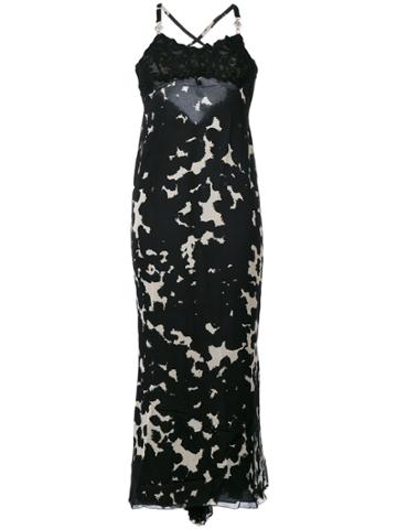 Versace Vintage Gianni Versace Strappy Dress - Black