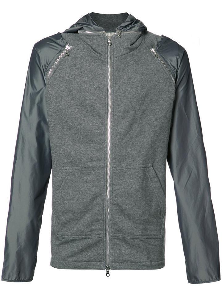 Mostly Heard Rarely Seen Zipped Hoodie, Men's, Size: Small, Grey, Cotton/polyester/nylon