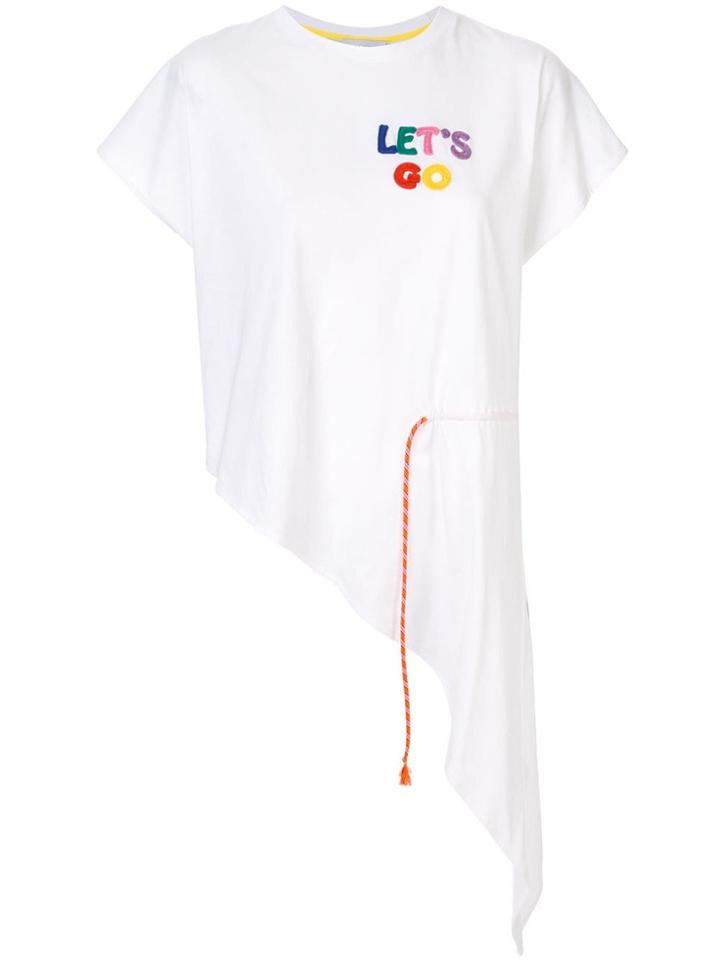 Mira Mikati Let's Go T-shirt - White