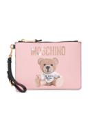 Moschino Teddy Bear Print Clutch Bag - Pink & Purple
