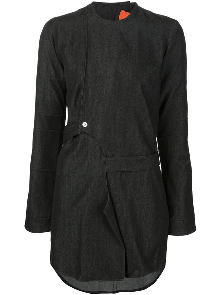 Coperni Femme Belted Wrap Mini Dress