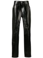Martine Rose Fringe Detail Trousers - Black