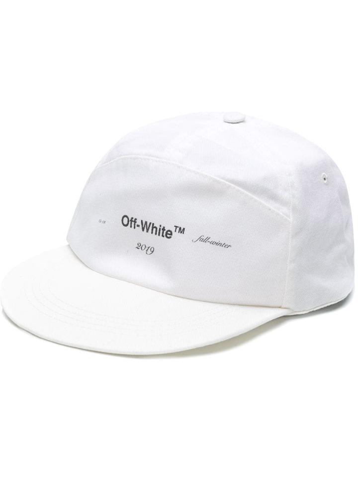Off-white Logo Snap Cap