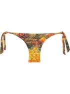 Lygia & Nanny Printed Bikini Bottoms, Women's, Size: 46, Yellow/orange, Polyamide/spandex/elastane