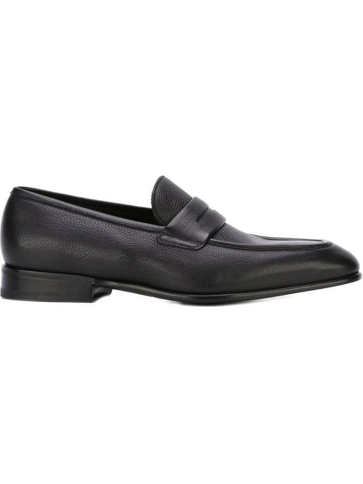 Salvatore Ferragamo Almond Toe Loafers