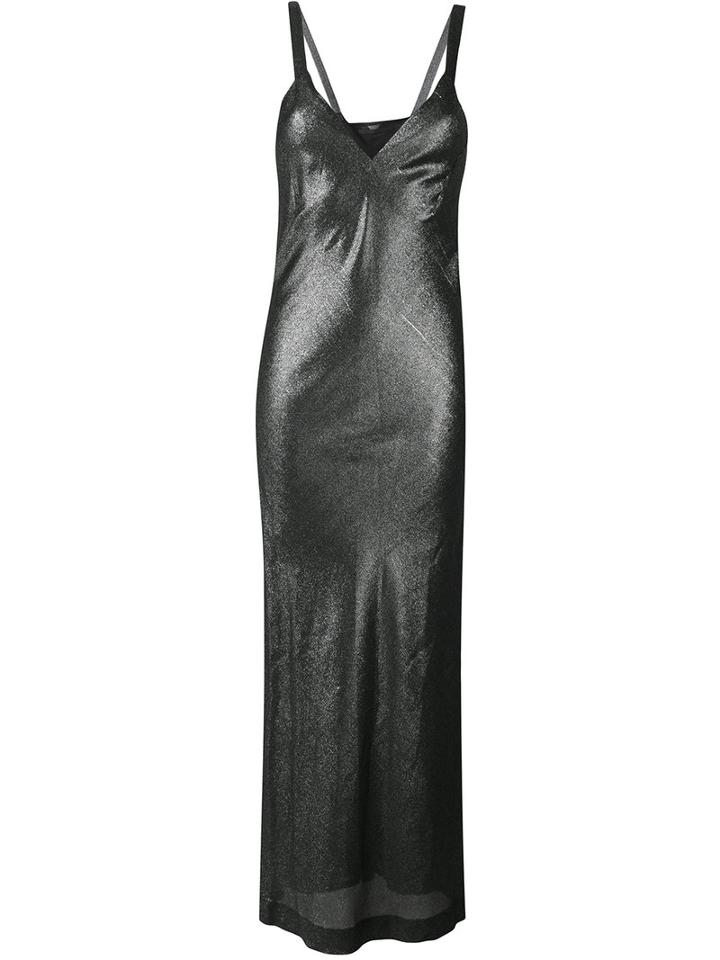 Haider Ackermann - Slip Dress - Women - Silk/polyester/spandex/elastane - 36, Women's, Black, Silk/polyester/spandex/elastane