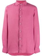 Z Zegna Casual Button Down Shirt - Pink