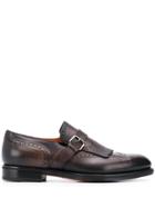 Santoni Santoni 13976obrt61148064 Marrone Furs & Skins->leather -