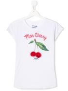 Mc2 Saint Barth Kids Mon Cherry Printed T-shirt - White