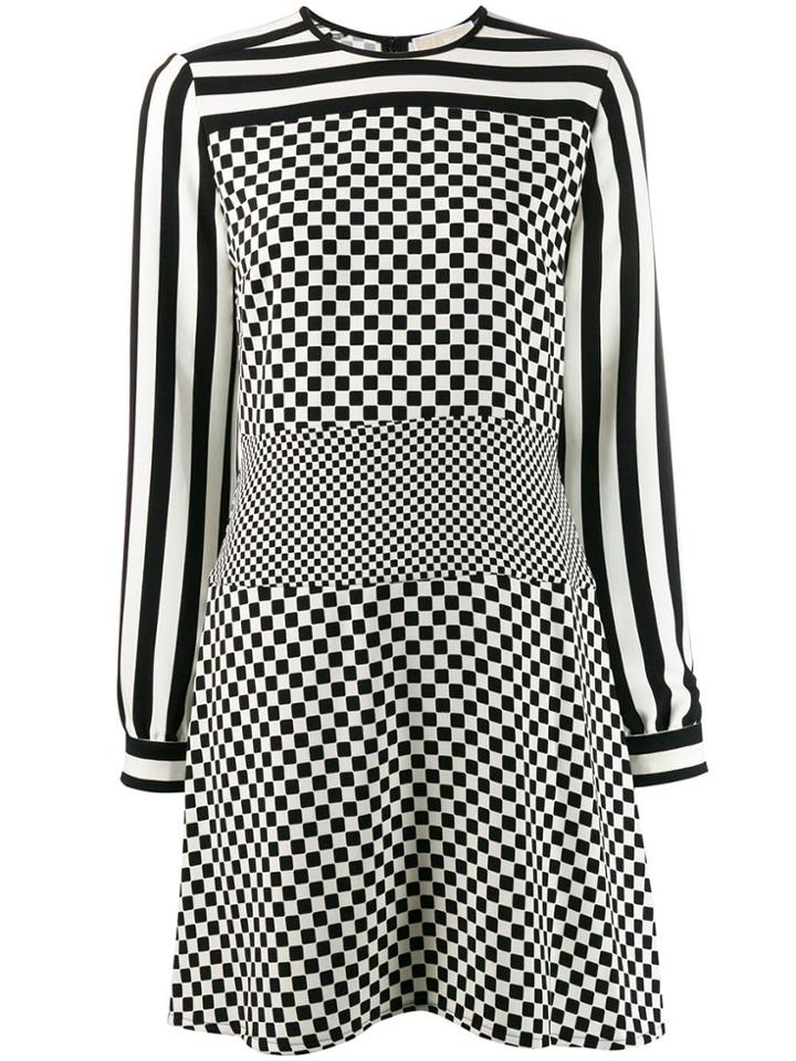 Michael Michael Kors Short Combined Dress - White