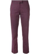 Ps Paul Smith Vichy Checked Trousers - Pink