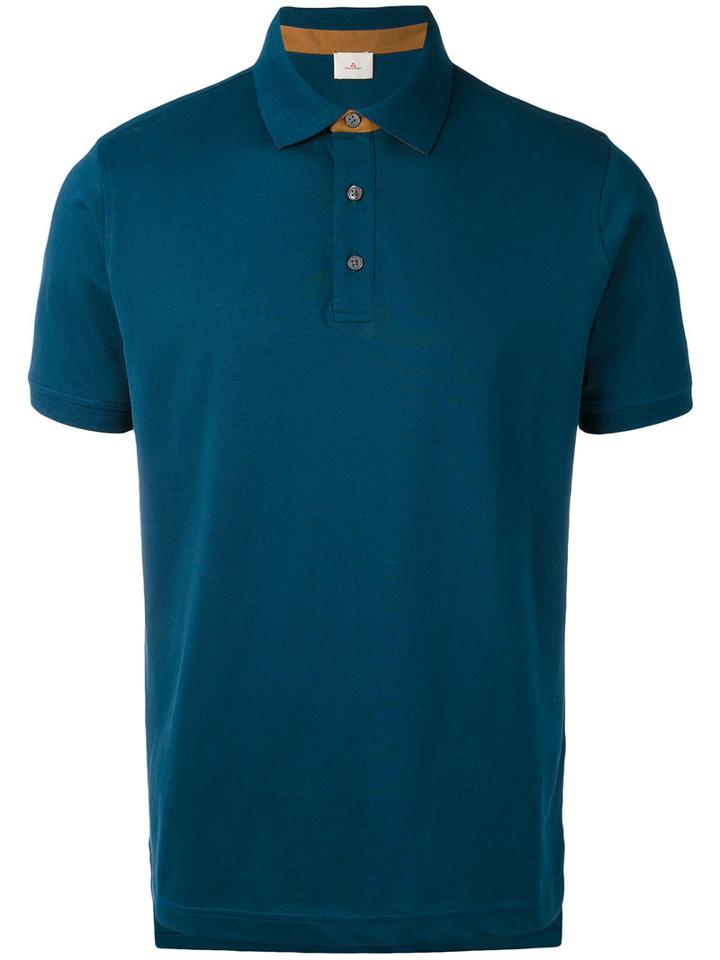 Peuterey - Classic Polo Shirt - Men - Cotton - Xl, Blue, Cotton