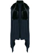 Steffen Schraut Asymmetric Poncho - Blue