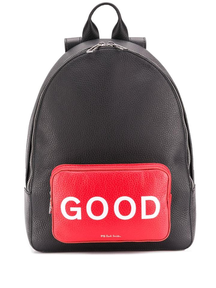 Ps Paul Smith Everyday Good Backpack - Black
