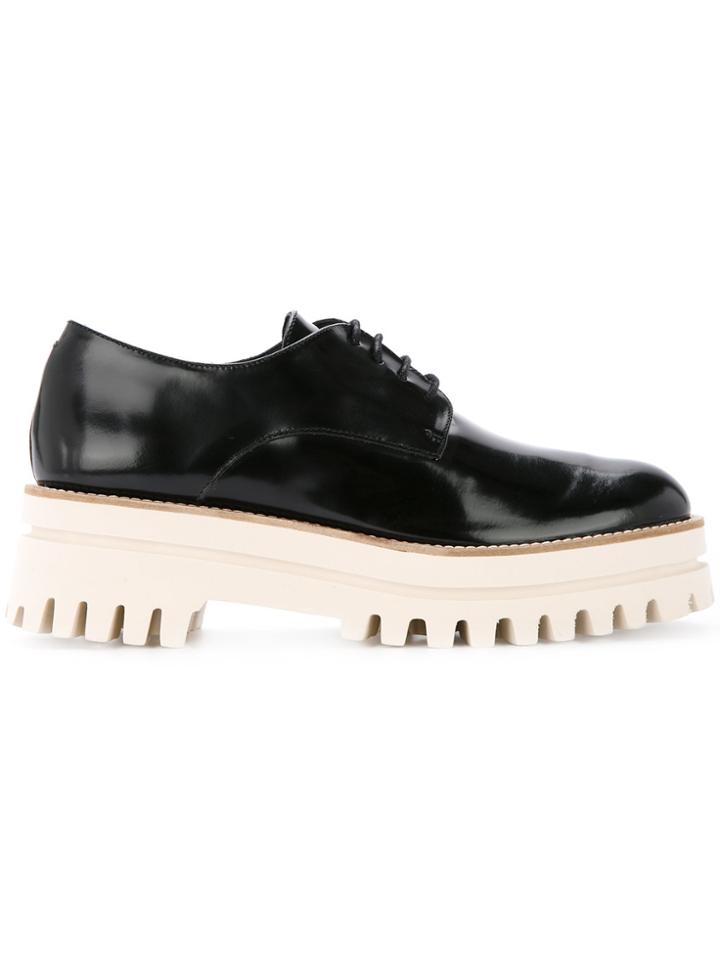 Paloma Barceló Sunshine Platform Derbies - Black
