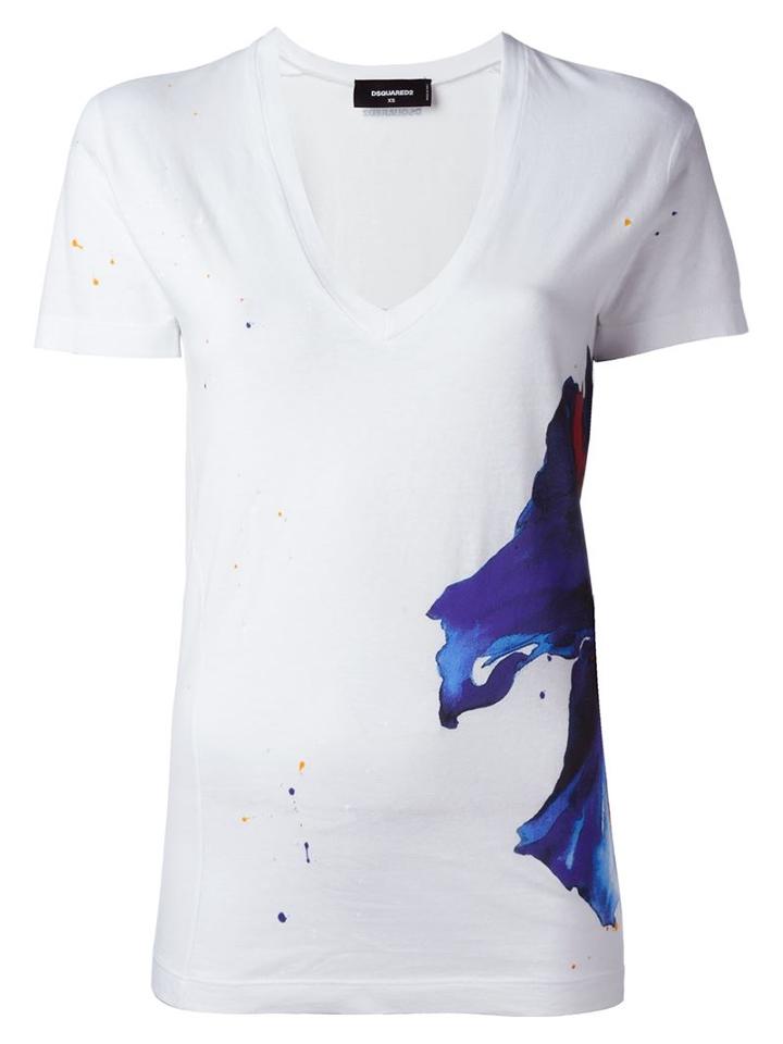 Dsquared2 'long Cool Twisted' T-shirt
