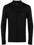 Alexander Mcqueen Logo Polo Top - Black