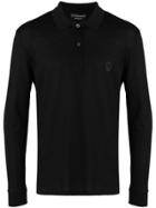 Alexander Mcqueen Logo Polo Top - Black