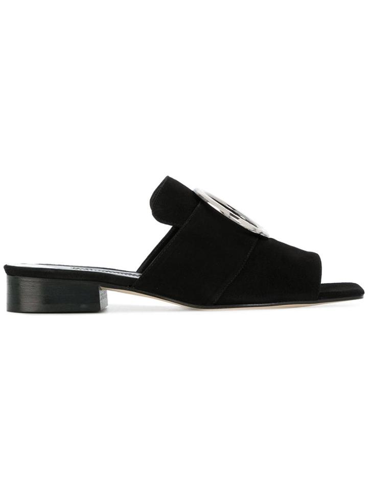 Dorateymur Harput Slide-back Sandals - Black