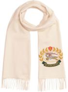 Burberry Archive Logo Scarf - White