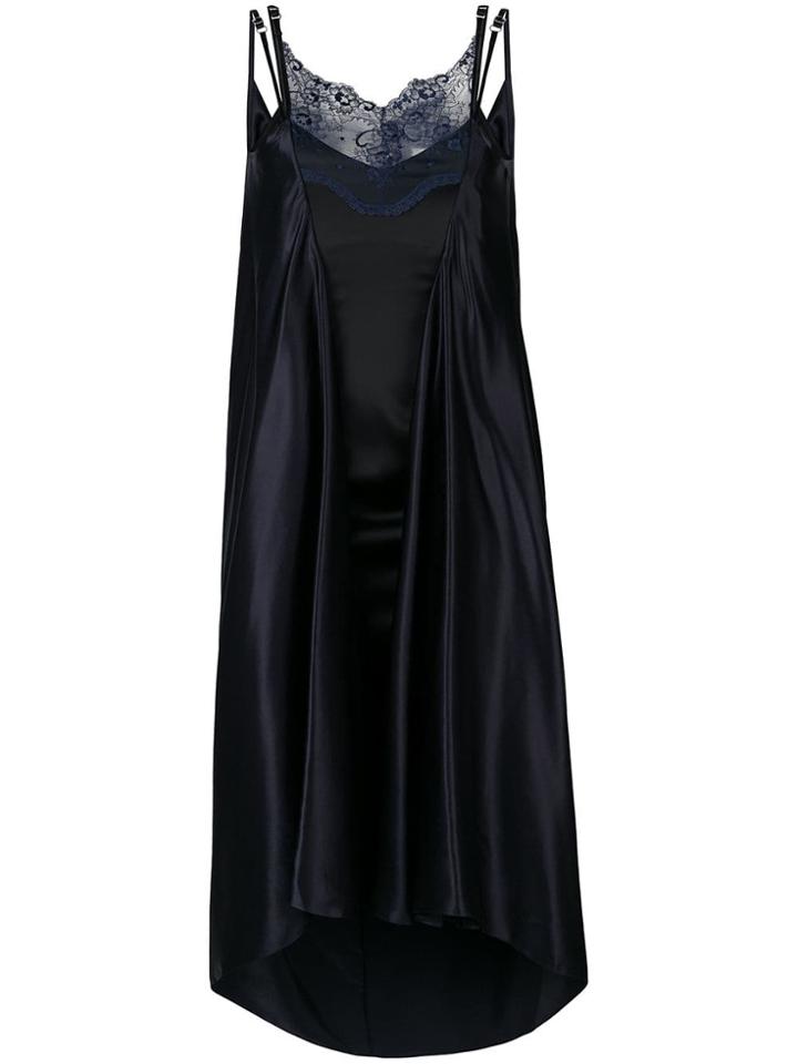 Y / Project Double Layered Slip-on Dress - Black