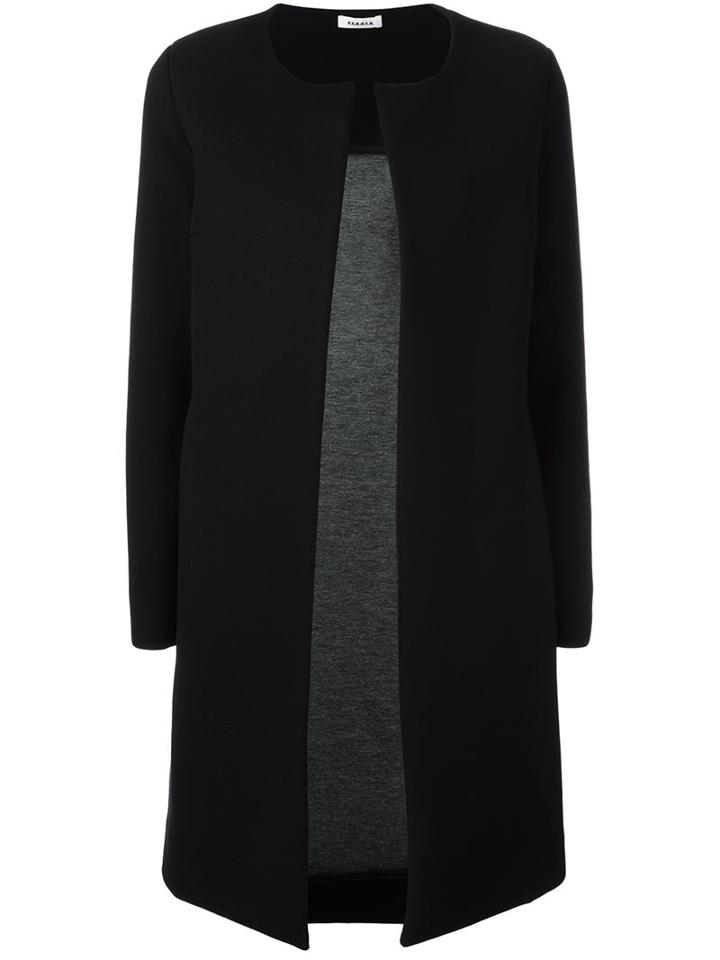 P.a.r.o.s.h. Collarless Slim Fit Coat