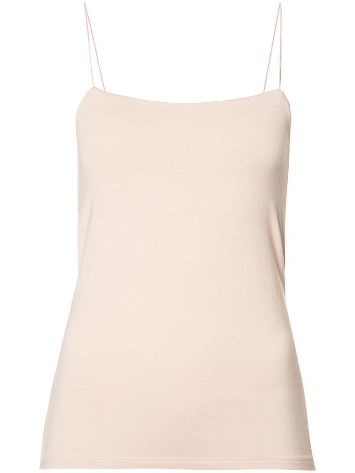 T By Alexander Wang Cut-out Cami Top, Women's, Size: Small, Pink/purple, Modal/spandex/elastane