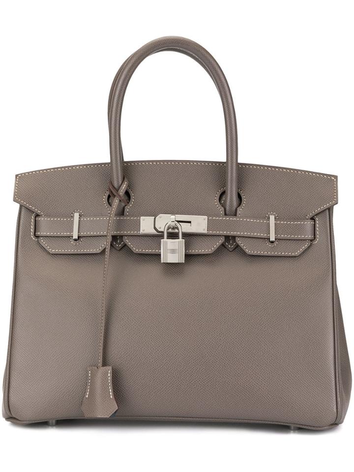 Hermès Pre-owned Birkin 30 Handbag - Brown