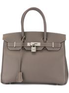 Hermès Pre-owned Birkin 30 Handbag - Brown
