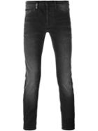 Marcelo Burlon County Of Milan Skinny Jeans, Men's, Size: 30, Grey, Cotton/spandex/elastane