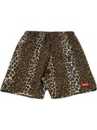 Stadium Goods X Supreme Brown Leopard Print Shorts